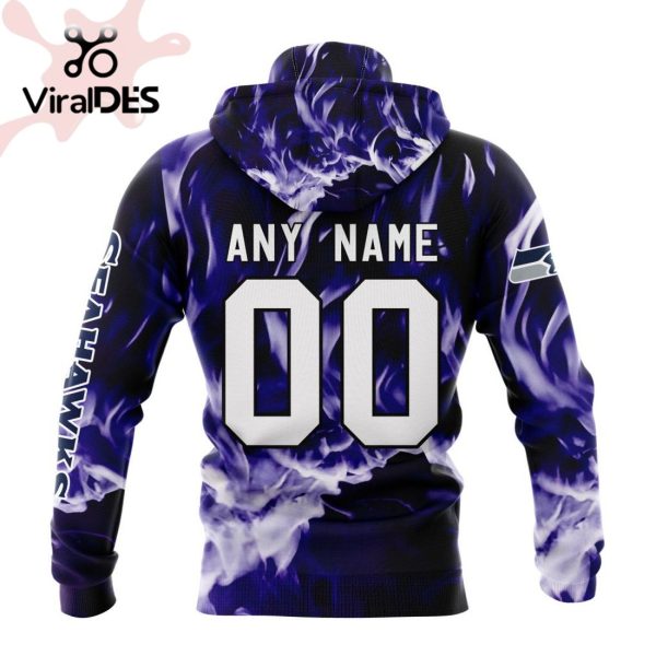 Personalized NFL Seattle Seahawks Limited Skull Art Design Hoodie 3D