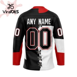 Custom Prince George Cougars Mix Home And Away Hockey Jersey Personalized Letters Number