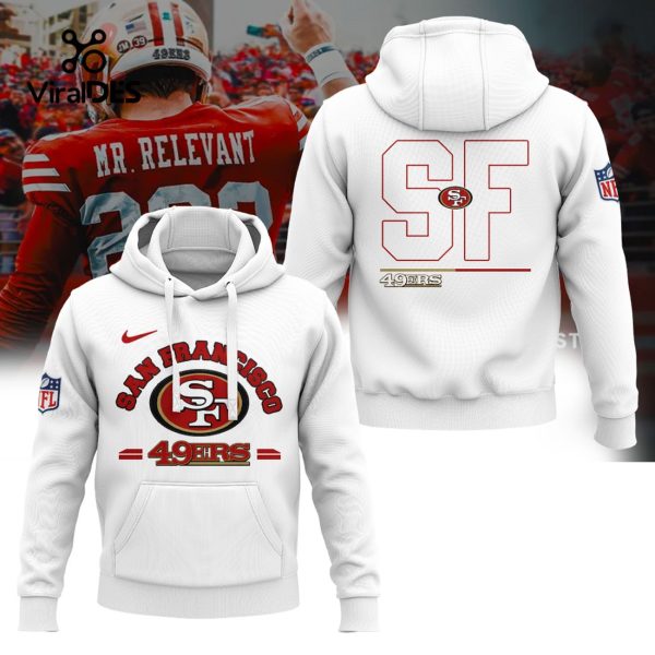 San Francisco 49ers FC Special White Design Hoodie 3D Limited Edition