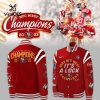 San Francisco 49ers Are All In Championship Team Red Baseball Jacket, Jogger, Cap