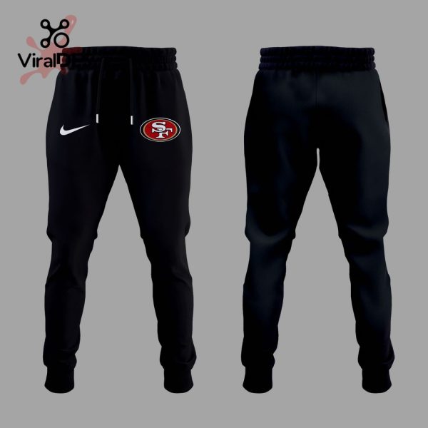 San Francisco 49ers NFC West Division 2023 Champions Black T-Shirt, Jogger, Cap
