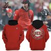 Classic San Francisco 49ers Owl Design Red Hoodie 3D Limited Edition