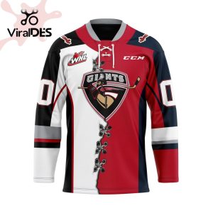 Custom Vancouver Giants Mix Home And Away Hockey Jersey Personalized Letters Number