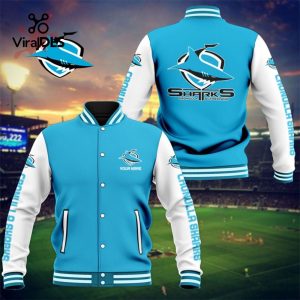 Cronulla-Sutherland Sharks Special Blue Sport Jacket, Baseball Jacket
