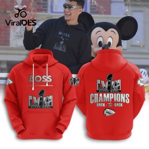 Kansas City Chiefs Super Bowl Patrick Mahomes Boss Red Hoodie, Jogger, Cap Special Edition