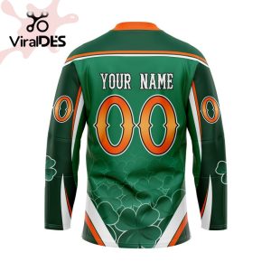 Custom San Diego Seals Team For St.Patrick Day Hockey Jersey