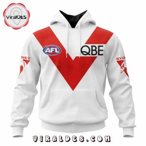 Personalized AFL Sydney Swans Heritage Kits 2023 Hoodie