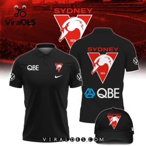 Sydney Swans AFL Polo, Cap Limited Edition