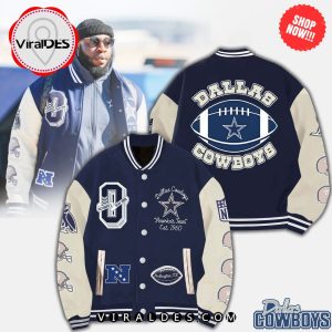 Dallas Cowboys Americas Team Navy Baseball Jacket LIMITED EDITION