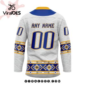 NHL Buffalo Sabres Personalized Native Design Hockey Jersey