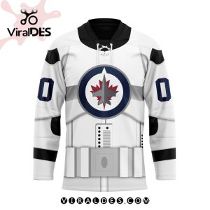 NHL Winnipeg Jets Personalized Star Wars Stormtrooper Hockey Jersey