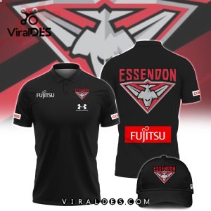 Essendon Bombers AFL Polo, Cap Limited Edition