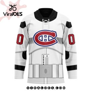 NHL Montreal Canadiens Personalized Star Wars Stormtrooper Hockey Jersey