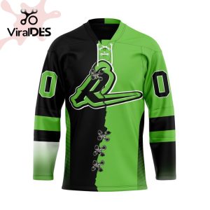 Custom Saskatchewan Rush Mix Home And Away Team Hockey Jersey