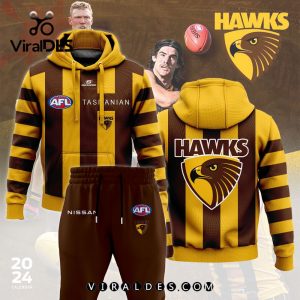 Hawthorn Hawks AFL Combo 2024 Hoodie, Jogger Limited Edition