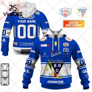 Alps Hockey League Hafro Cortina Hockey Jersey Style Hoodie 3D