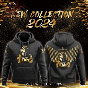 NRL Gold Coast Titans Black Premier Hoodie