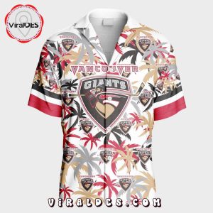 Custom Vancouver Giants Using Away Jersey Color Hawaiian Shirt