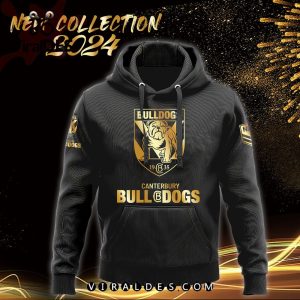 NRL Canterbury Bulldogs Black Premier Hoodie