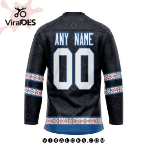 NHL Winnipeg Jets Personalized Native Design Hockey Jersey