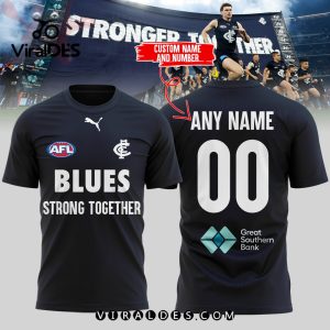 AFL Carlton Blues Charlie Curnow T-Shirt, Jogger, Cap Limited