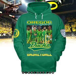 Oregon Ducks Men’s Basketball Green Hoodie Limited Edition