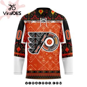 NHL Philadelphia Flyers Personalized Native Design Hockey Jersey