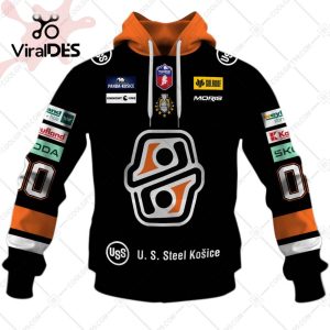 Slovak Extraliga HC Kosice Jersey Style Hoodie 3D