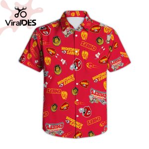 NFL Kansas City Chiefs Red Bundle Icons Hawaiian Shirt