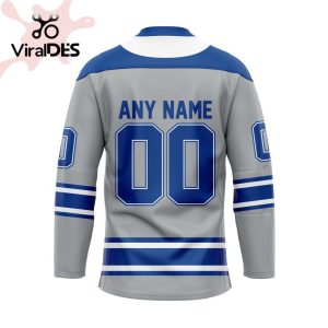 Custom Sudbury Wolves Reverse Retro Pattern Hockey Jersey