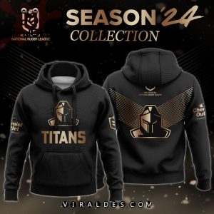 NRL Gold Coast Titans Gold Premier 2024 Hoodie, Jogger, Cap