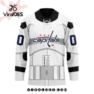 NHL Washington Capitals Personalized Star Wars Stormtrooper Hockey Jersey