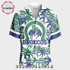 Custom Swift Current Broncos Using Away Jersey Color Hawaiian Shirt