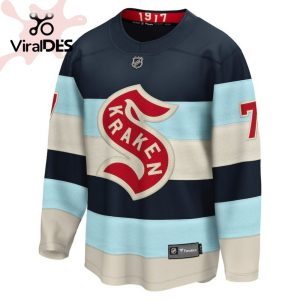 Jordan Eberle Seattle Kraken Fanatics Branded 2024 NHL Winter Classic Breakaway Player Deep Sea Blue Hockey Jersey