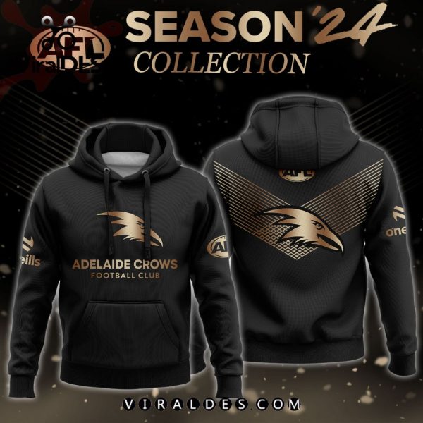 AFL Adelaide Crows Gold Premier 2024 Hoodie, Jogger, Cap