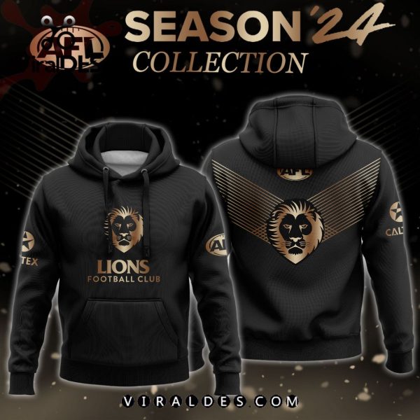 AFL Brisbane Lions Gold Premier 2024 Hoodie, Jogger, Cap