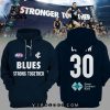 AFL Carlton Blues Great Southern Bank White Hoodie