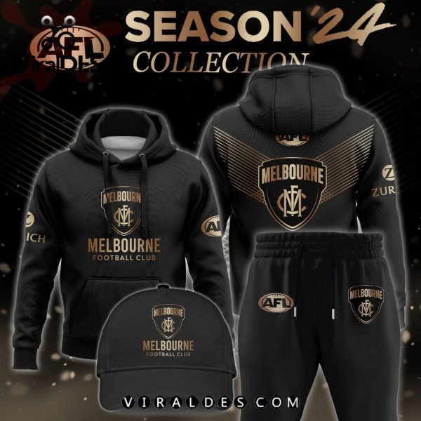 AFL Melbourne Demons Gold Premier 2024 Hoodie, Jogger, Cap