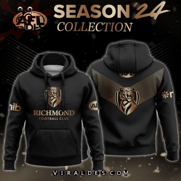 AFL Richmond Tigers Gold Premier 2024 Hoodie, Jogger, Cap