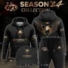 AFL Hawthorn Hawks Gold Premier 2024 Hoodie, Jogger, Cap