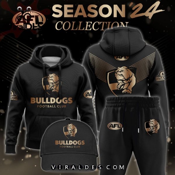 AFL Western Bulldogs Gold Premier 2024 Hoodie, Jogger, Cap