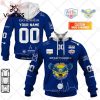 Alps Hockey League EHC Bregenzerwald Jersey Style Hoodie 3D