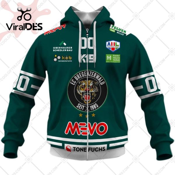 Alps Hockey League EHC Bregenzerwald Jersey Style Hoodie 3D