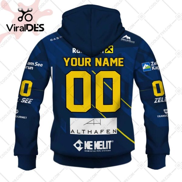 Alps Hockey League EK Zeller Eisbaren Jersey Style Hoodie 3D