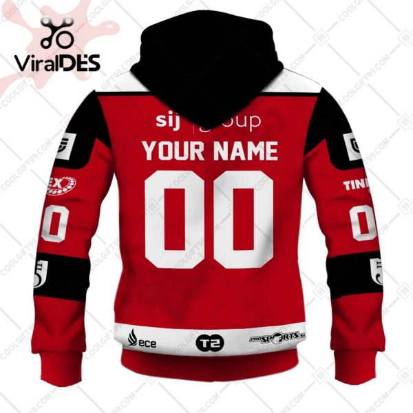 Alps Hockey League HDD SIJ Acroni Jesenice Jersey Style Hoodie 3D