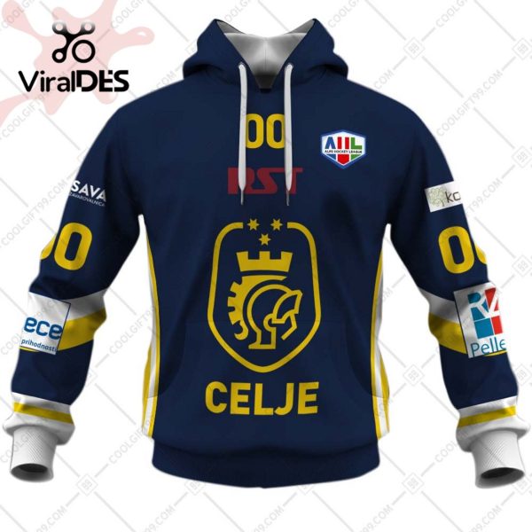 Alps Hockey League HK RST Pellet CELJE Jersey Style Hoodie 3D