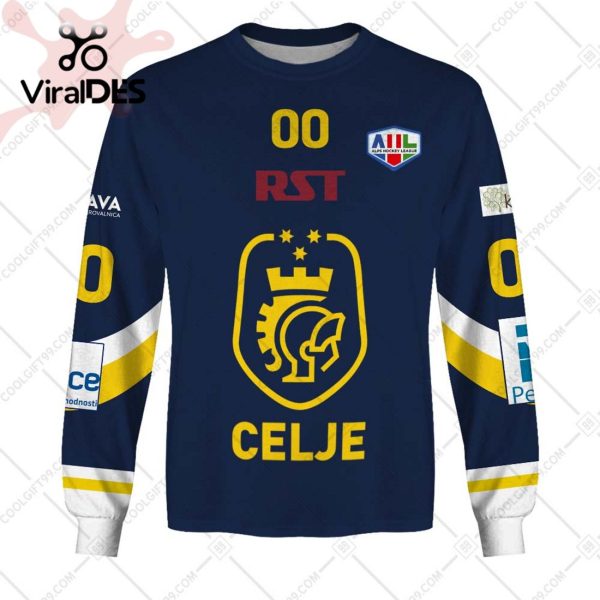 Alps Hockey League HK RST Pellet CELJE Jersey Style Hoodie 3D