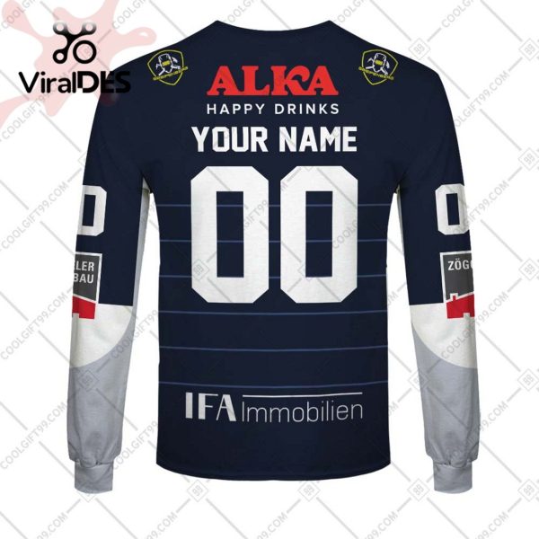 Alps Hockey League Hockey Unterland Bacio Della Luna Jersey Style Hoodie 3D