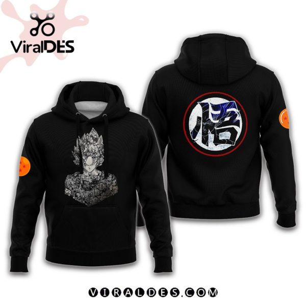 Anime Dragon Ball Goku Custom Fandom Black Hoodie 3D