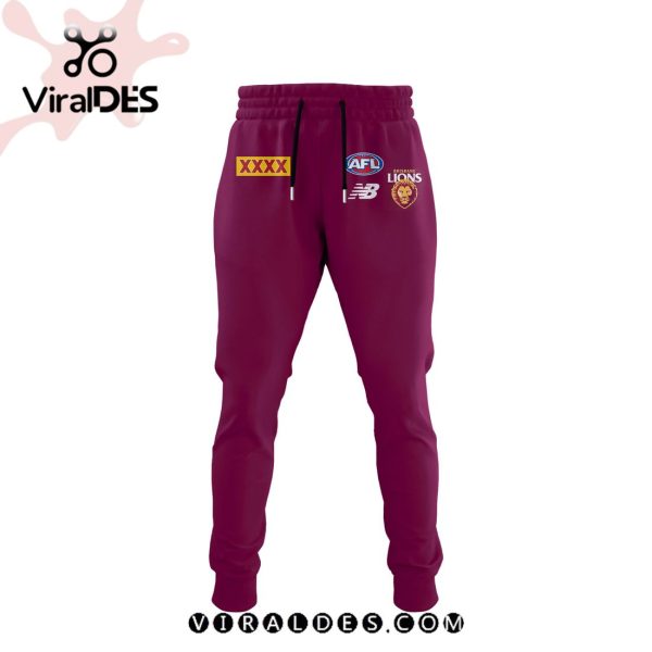 Brisbane Lions AFL Combo 2024 Hoodie, Jogger Limited Edition